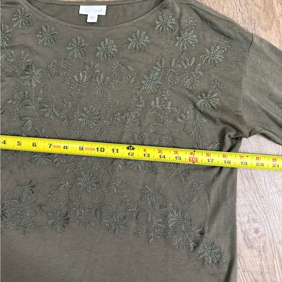 J. Jill • Embroidered Tunic Blouse - Picture 4 of 12